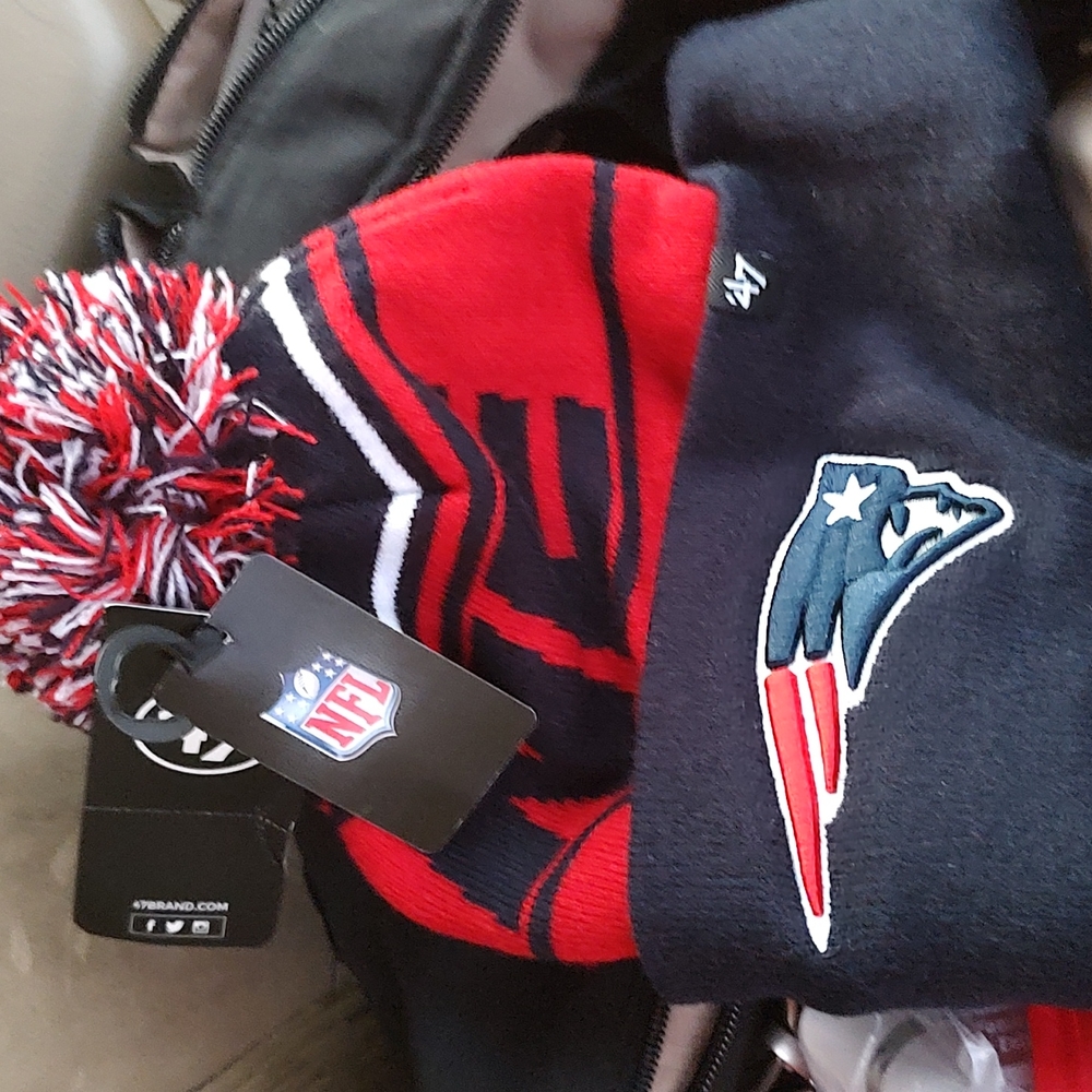 Patriots winter hat